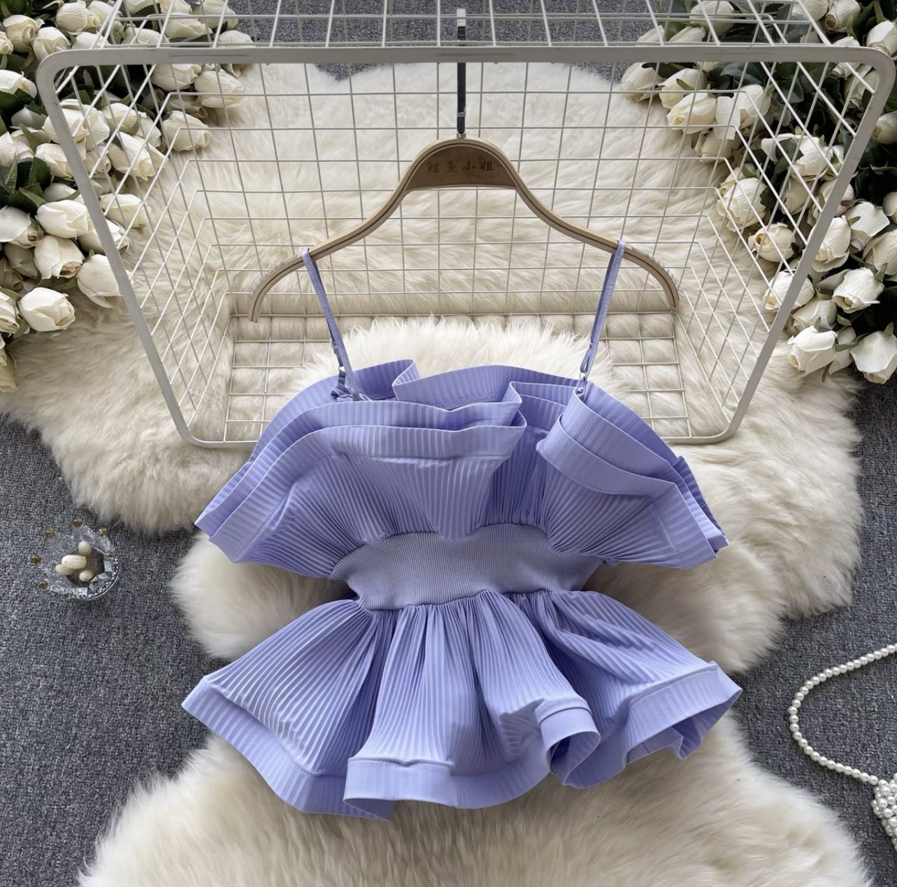 Forbidden love ruffle top TZZ2006 images